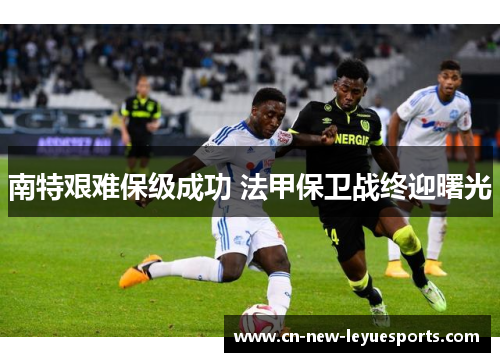 南特艰难保级成功 法甲保卫战终迎曙光